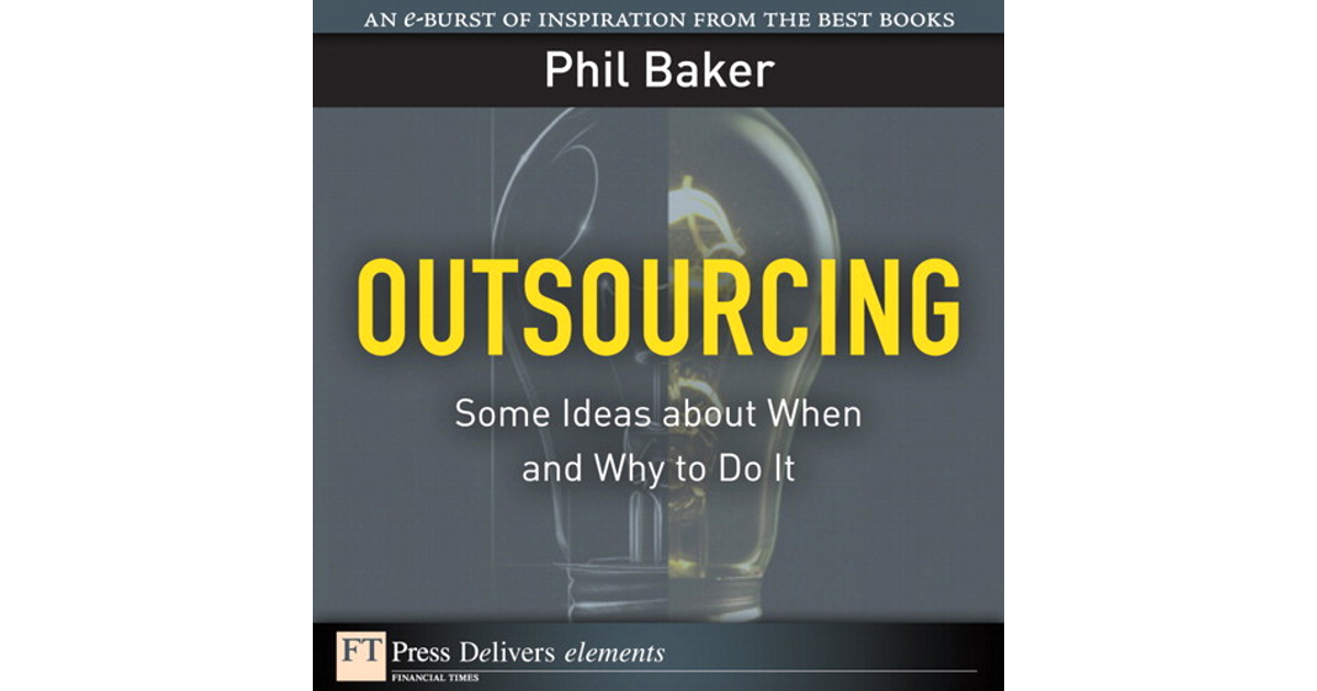 Copyright Page - Outsourcing: Some Ideas about When and Why to Do It [Book]