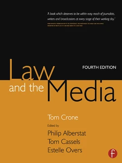 Law and the Media, 4th Edition