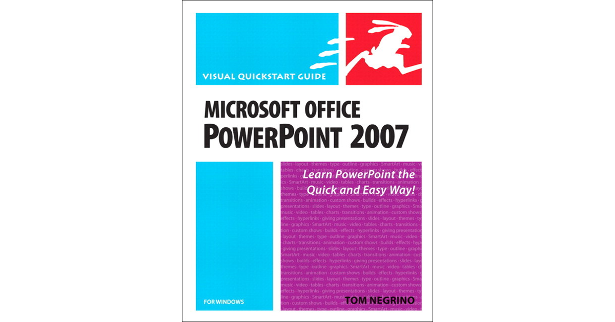 Microsoft Office PowerPoint 2007 for Windows: Visual QuickStart Guide ...