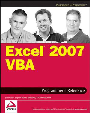 Excel® 2007 VBA Programmer's Reference