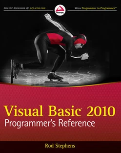 Visual Basic® 2010 Programmer's Reference