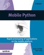 Peer-to-Peer Networking - Mobile Python: Rapid Prototyping of Applications on the Mobile Platform [Book]