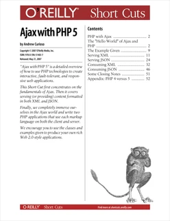 Ajax with PHP 5
