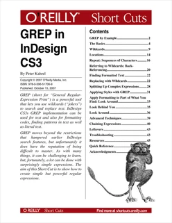 GREP in InDesign CS3