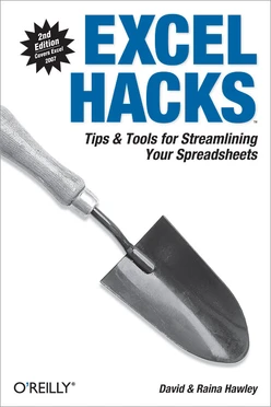 Excel Hacks, 2nd Edition