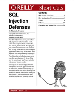 SQL Injection Defenses