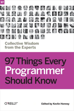97 Things Every Programmer Should Know