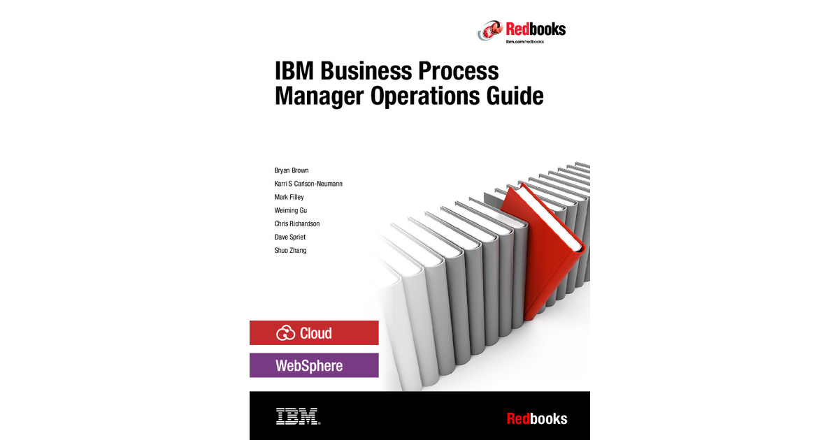IBM Business Process Manager Operations Guide [Book]