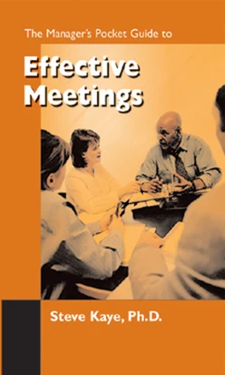 The Manager's Pocket Guide to Effective Meetings
