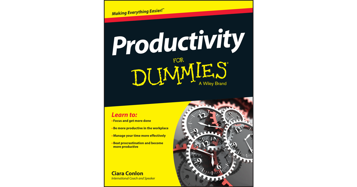 Introduction - Productivity For Dummies [Book]