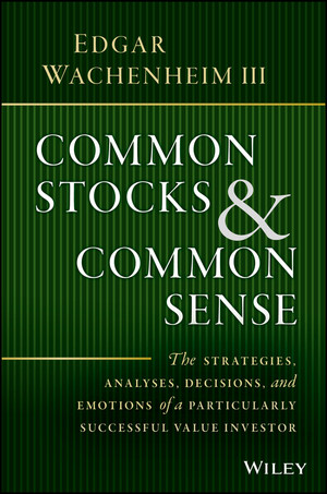 Common Stocks and Common Sense
