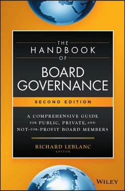 The Handbook of Board Governance, 2nd Edition