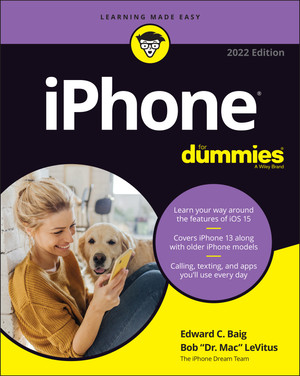 iPhone For Dummies, 2022nd Edition