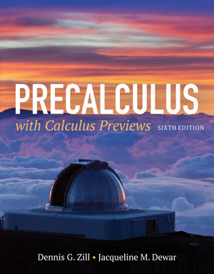 Precalculus with Calculus Previews, 6th Edition