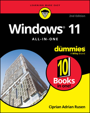 Windows 11 All-in-One For Dummies, 2nd Edition, 2nd Edition