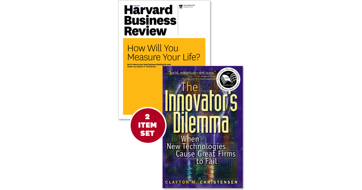 The Innovator's Dilemma with AwardWinning Harvard Business Review Article ?How Will You Measure