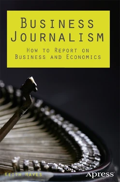 Business Journalism: How to Report on Business and Economics
