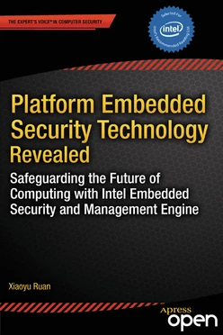 Platform Embedded Security Technology Revealed : Safeguarding the Future of Computing with Intel Embedded Security and Management Engine