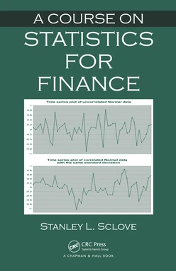 A Course on Statistics for Finance