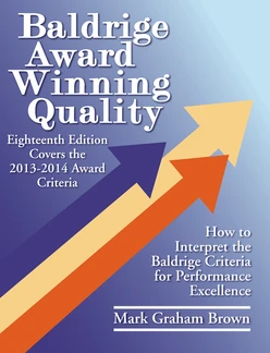 Baldrige Award Winning Quality, 18th Edition