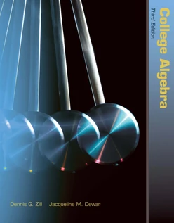 College Algebra, 3rd Edition