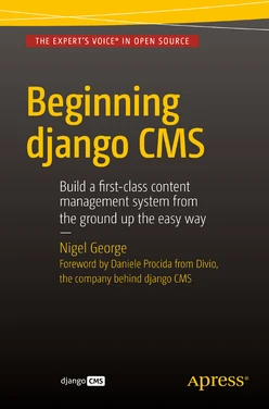 Beginning django CMS