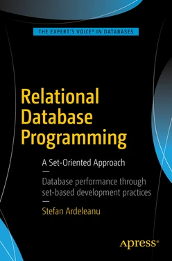 Relational Database Programming: A Set-Oriented Approach
