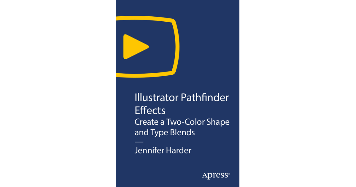 Illustrator Pathfinder Effects: Create a Two-Color Shape and Type ...