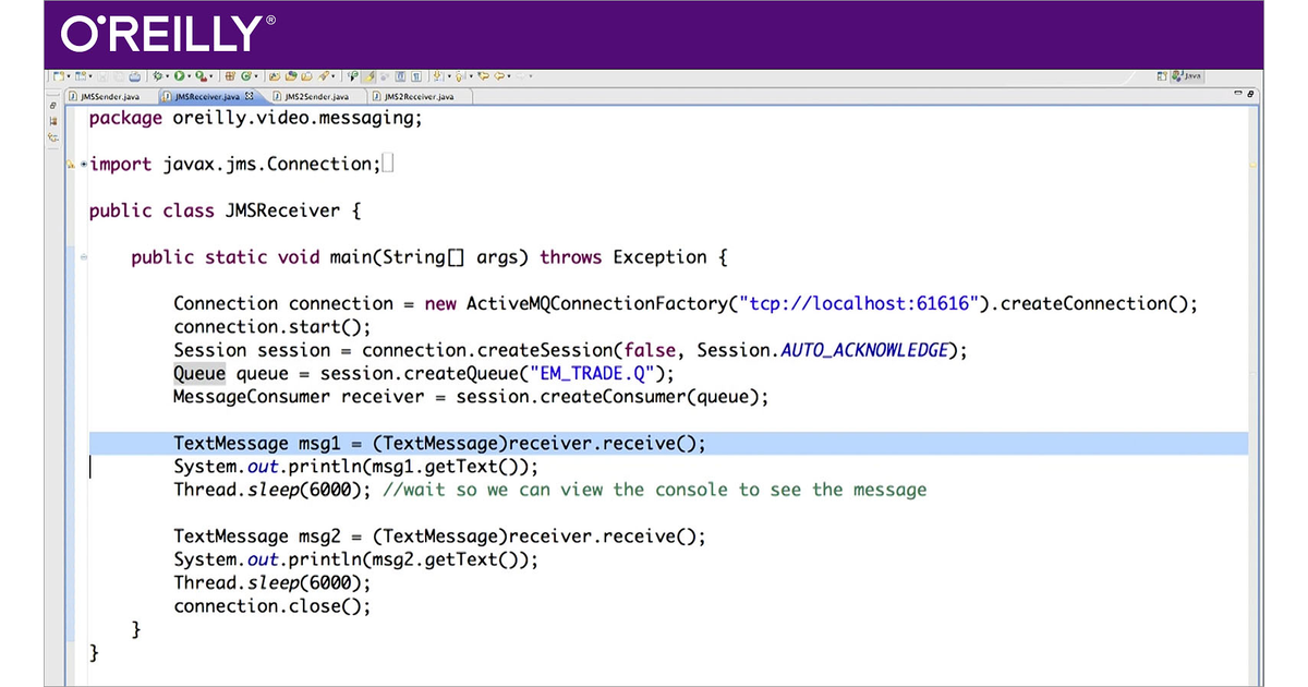 Enterprise Messaging with JMS [Video]