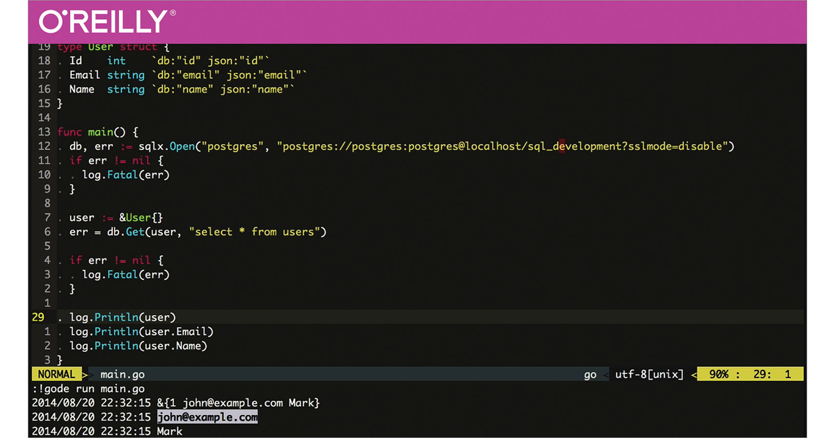 Mark Bates on Go Database Frameworks and Tools [Video]