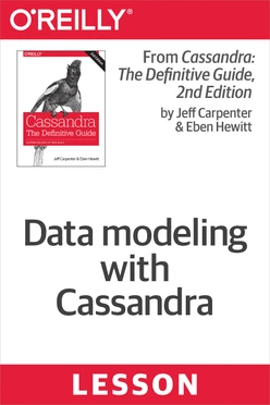Data modeling with Cassandra