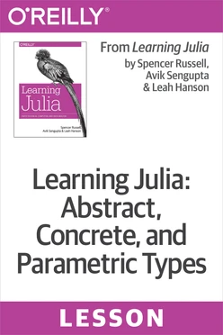 Learning Julia: Abstract, Concrete, and Parametric Types