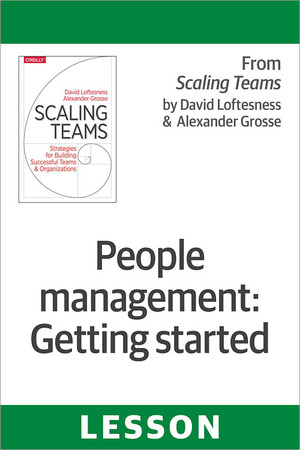 People management: Getting started
