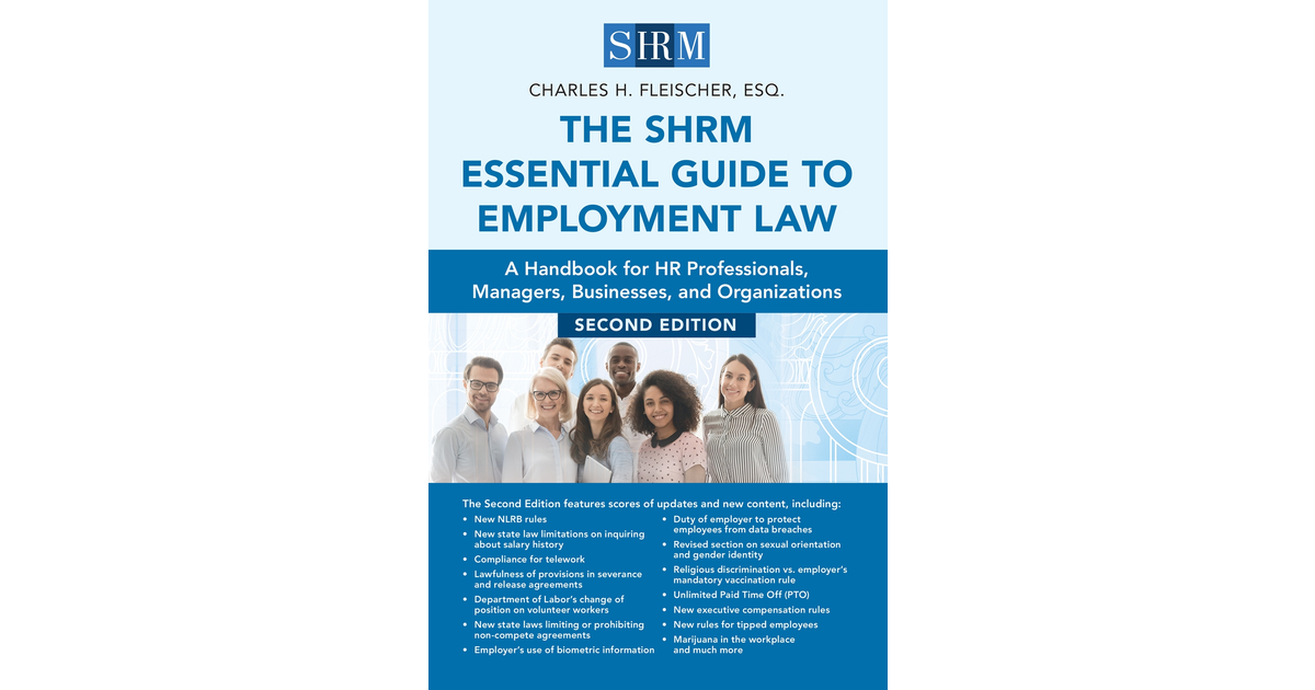 Introduction to the First Edition - The SHRM Essential Guide to Employment Law, 2nd Edition [Book]