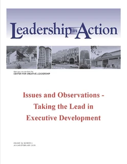 Leadership in Action: Issues and Observations - Taking the Lead in Executive Development