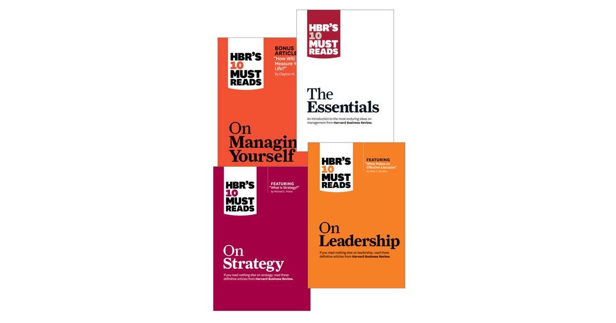HBR's 10 Must Reads Collection (12 Books) [Book]