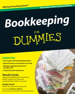 Bookkeeping For Dummies, Australian and New Zealand Edition