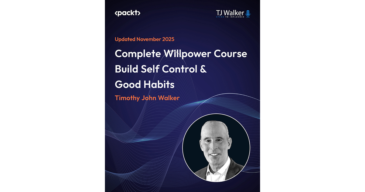 Complete Willpower Course - Build Self Control & Good Habits [Video]