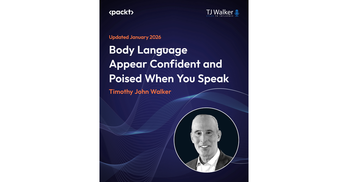 Body Language Appear Confident and Poised When You Speak [Video]