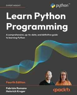 Learn Python Programming - Fourth Edition