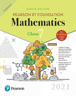 Pearson IIT Foundation Mathematics Class 7, 8th Edition  by Pearson