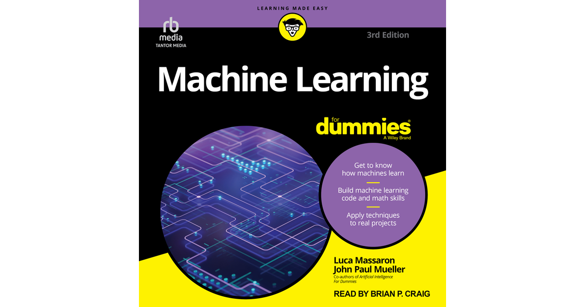 Machine Learning For Dummies, 3rd Edition [Audiobook]