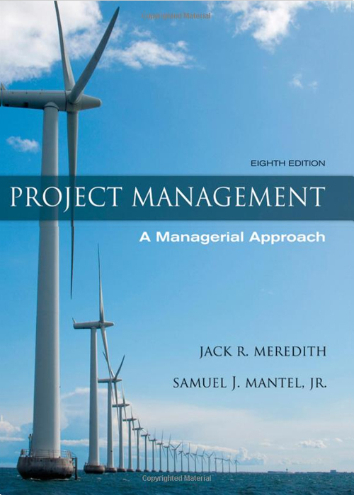 Cover Page Project Management A Managerial Approach, 8th Edition [Book]