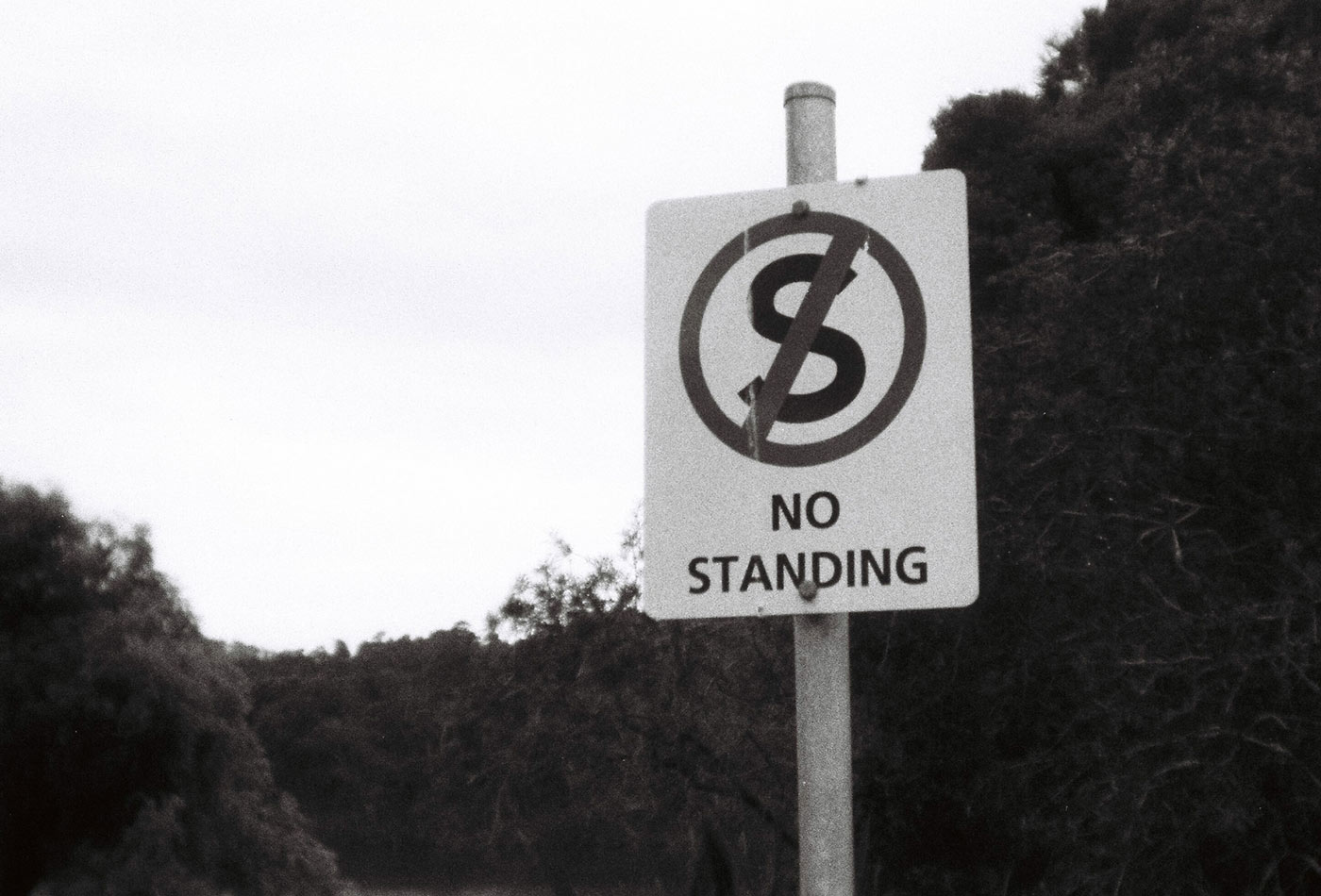 No standing.