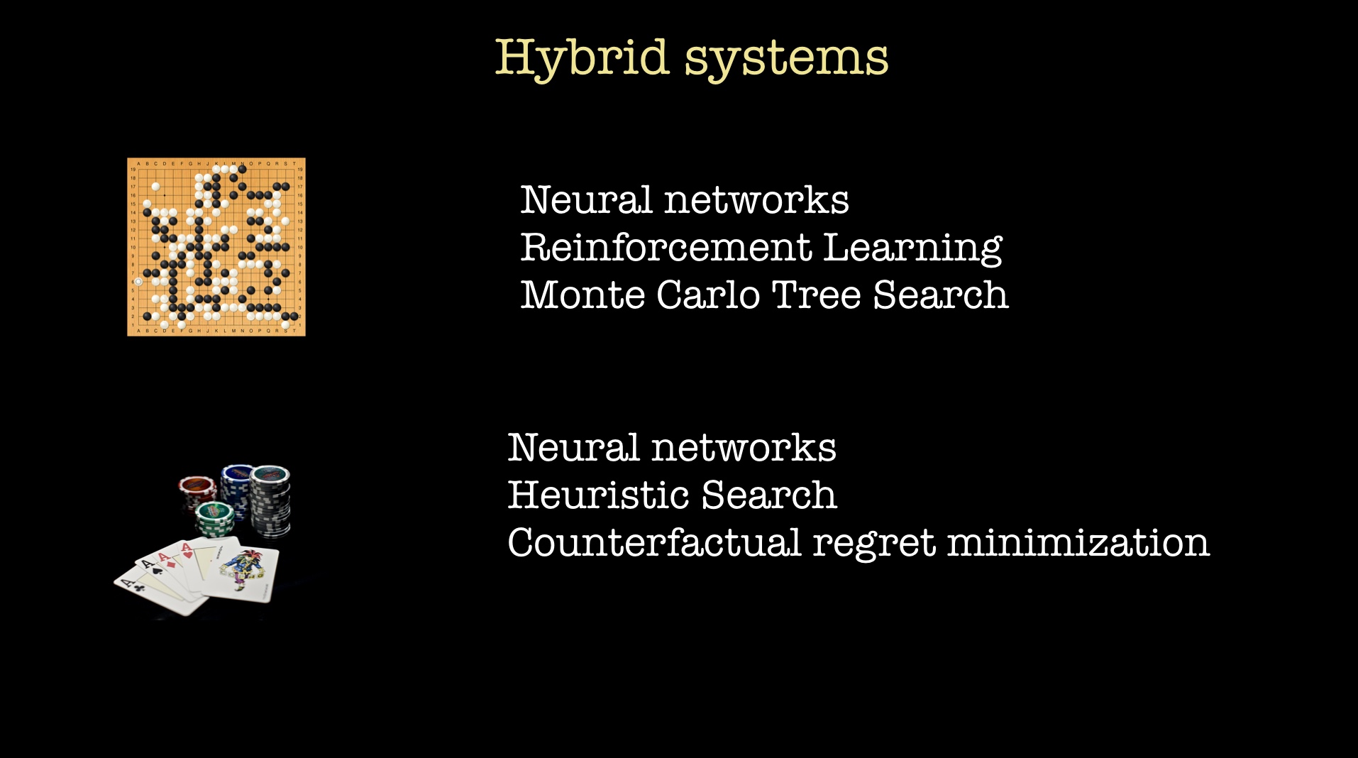 hybrid systems