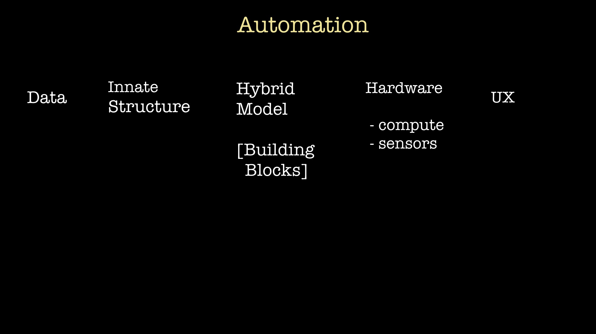 automation overview