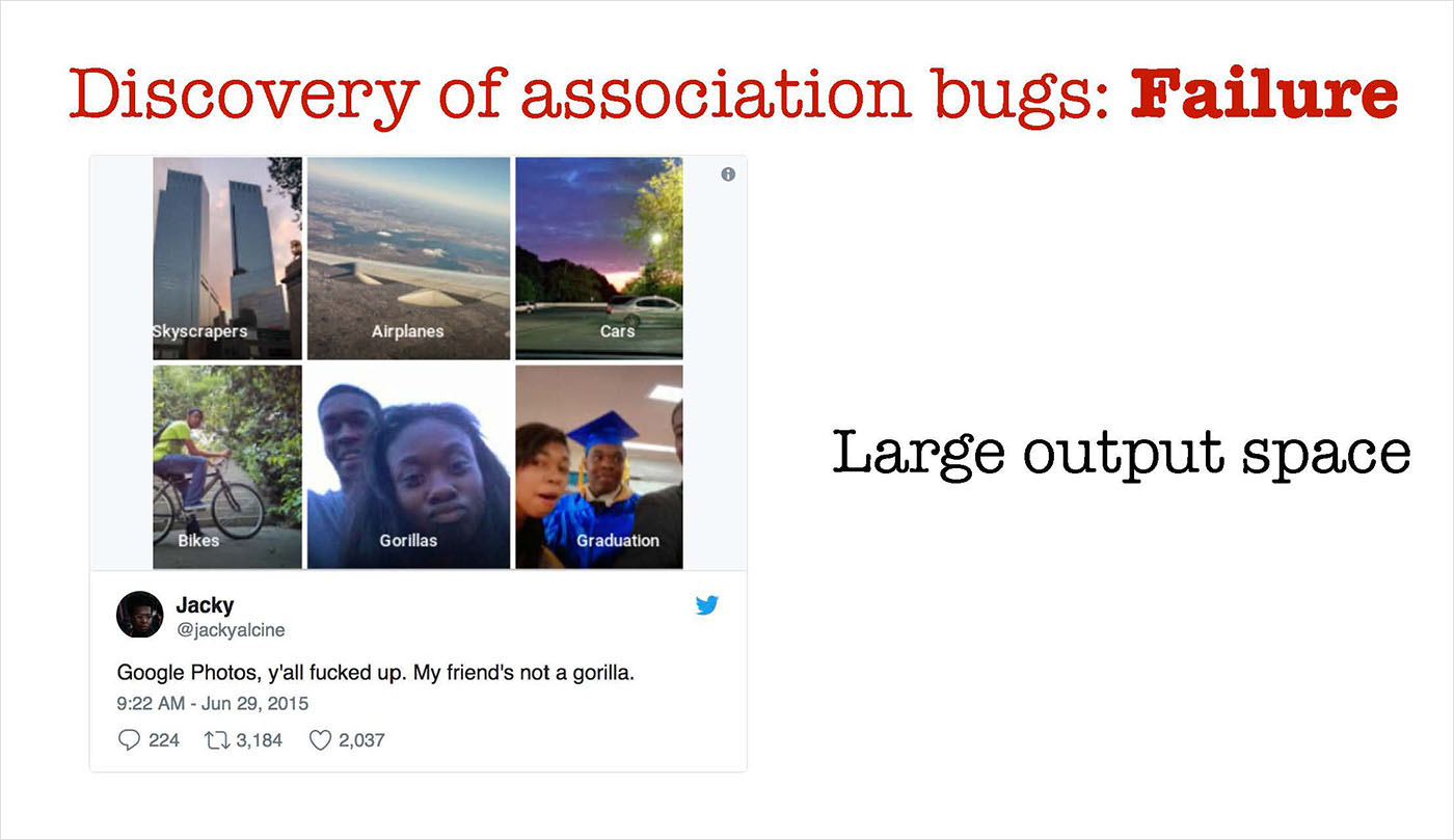 discovery of association bugs failure