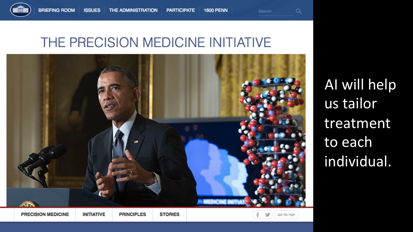 White House Precision Medicine Initiative