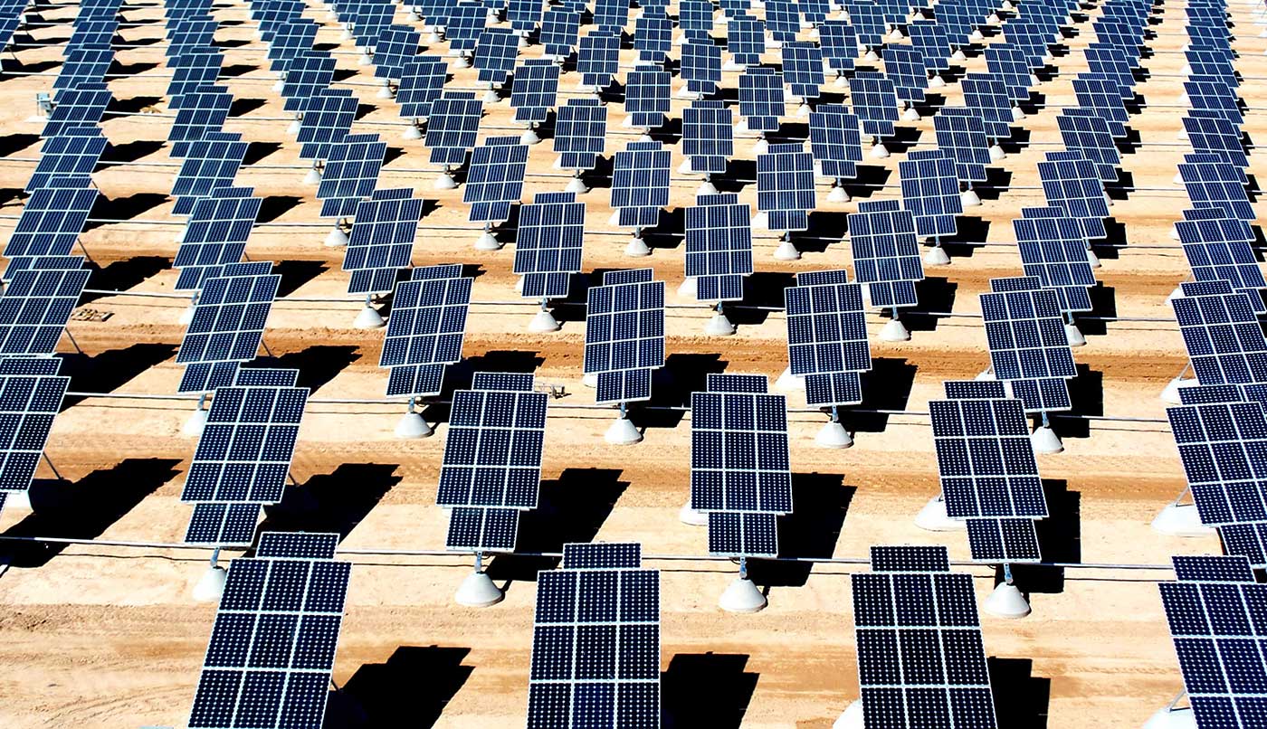 Nellis Solar Power Plant.