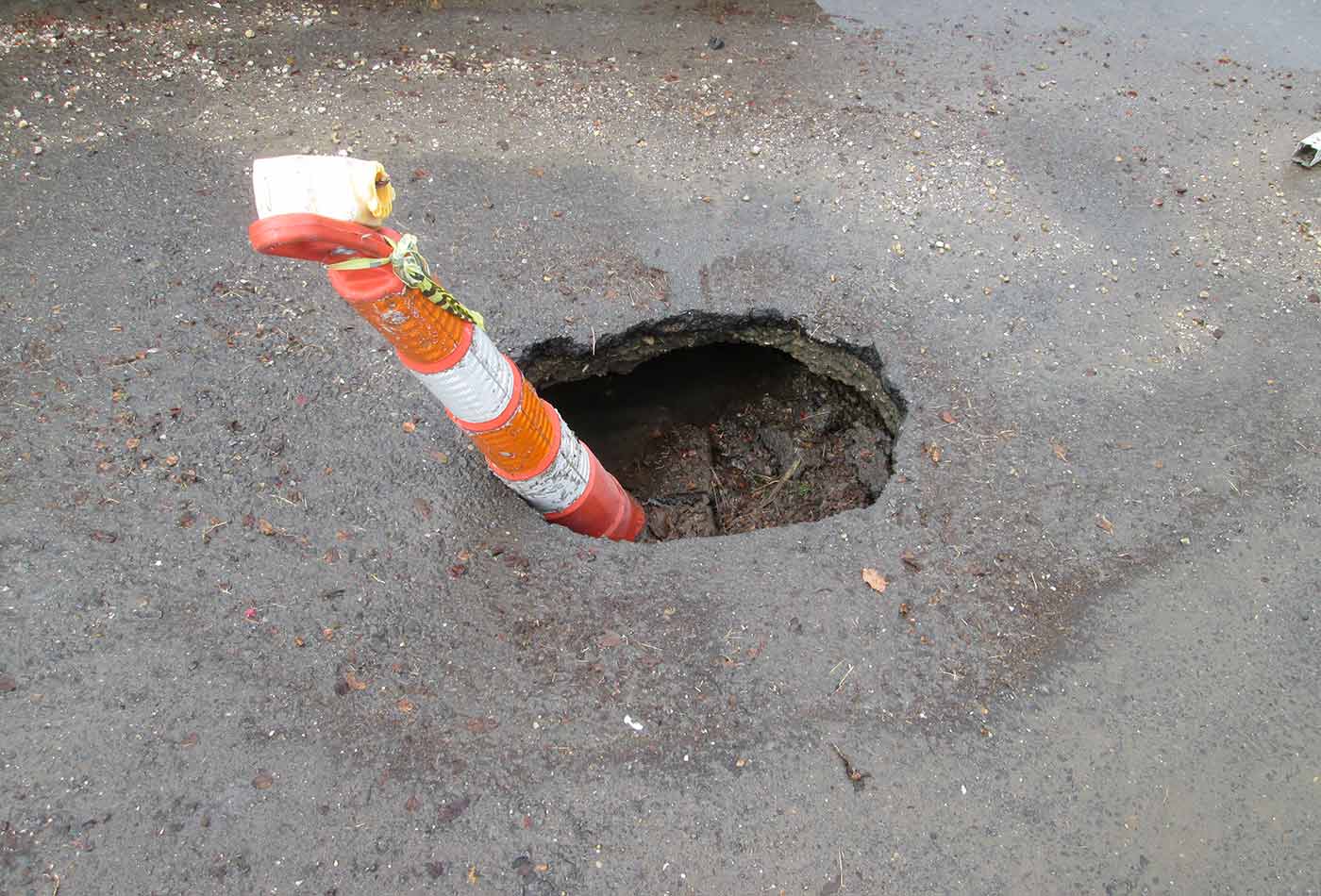 Langenstein's pothole New Orleans